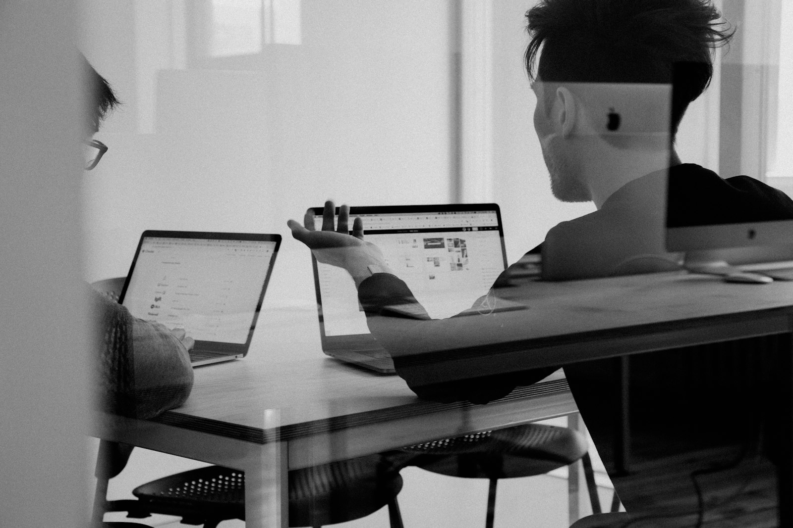 Opiekun projektu Growth Group podczas spotkania z klientem